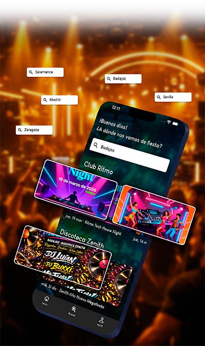 app eventos en ciudades