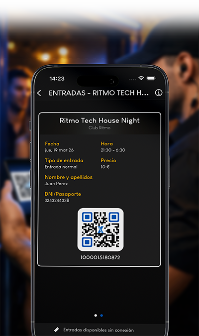 entradas con codigo qr